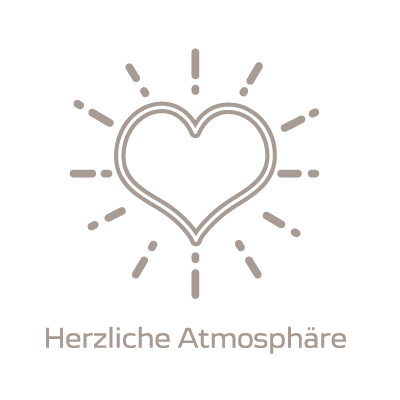 herzliche Atmosphäre